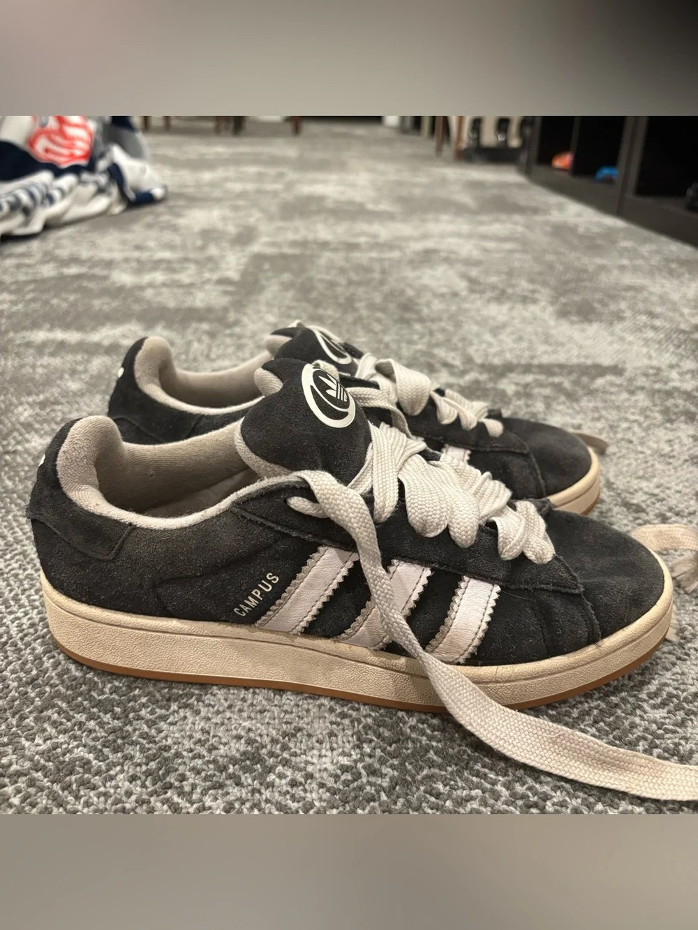 Adidas Campus 00s Core Black White Shoes Mens U.S. 6.5